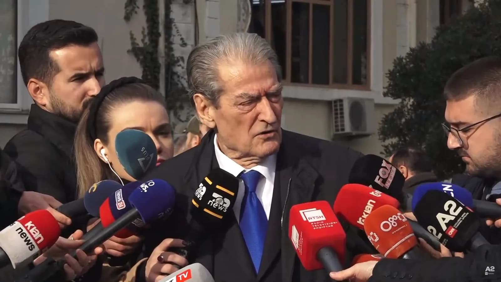 Sali Berisha: Do t’i mbrojmë studentët, jemi këtu deri sa ta shporrim këtë pushtet