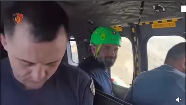12 orë operacion, përfundon kërkim-shpëtimi për turistin çek që kishte mbetur i bllokuar në Malin e Çikës