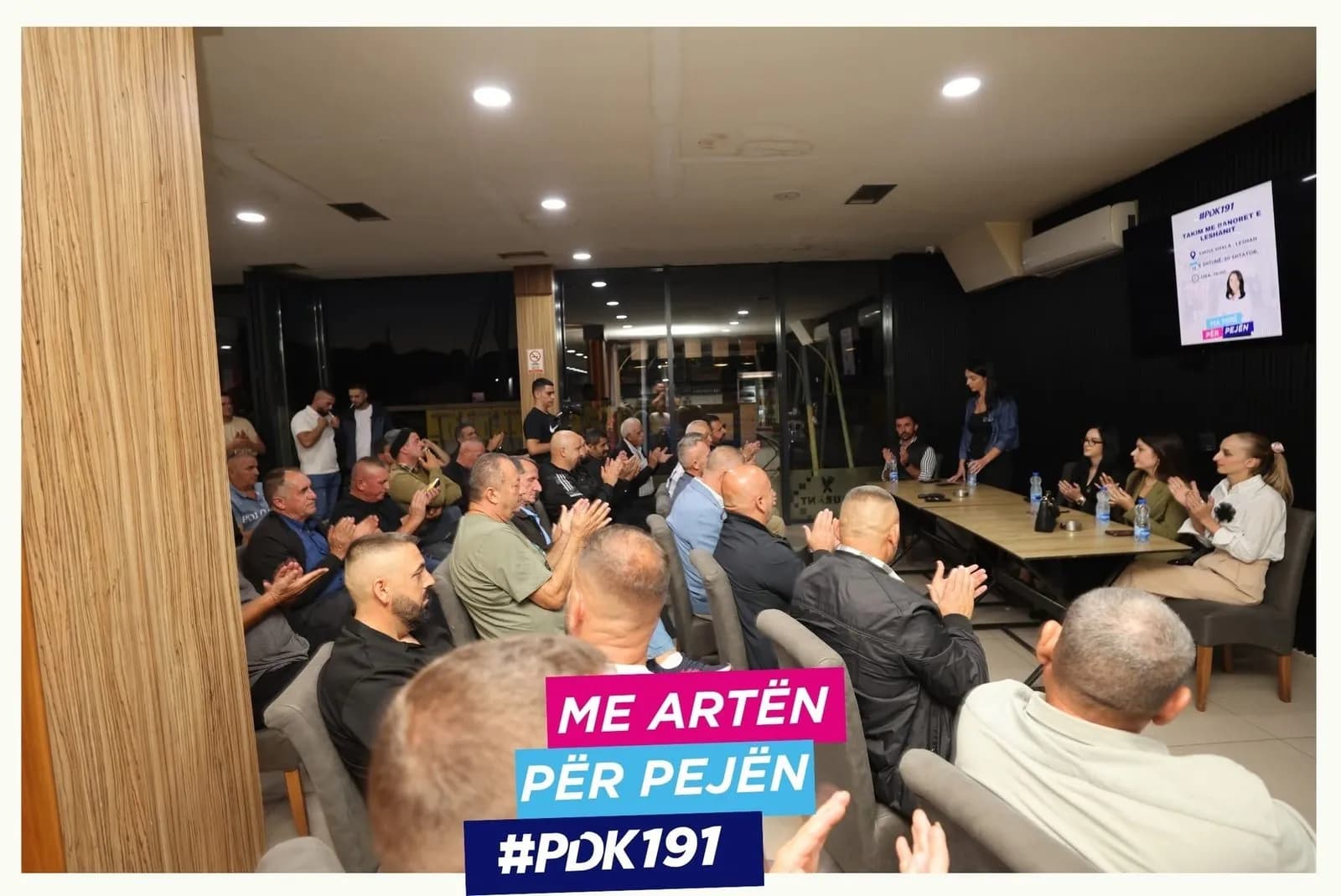 Artë Vokshi Nallbani dëgjon shqetësimet e banorëve të Leshanit: Me qeverisjen tonë, prioritet do të jenë ujitja, kanalizimet dhe shërbimet bazë