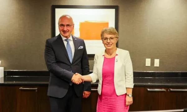 Gërvalla në New York takohet me ministrin kroat, bien dakord për një komision të përbashkët për tregti