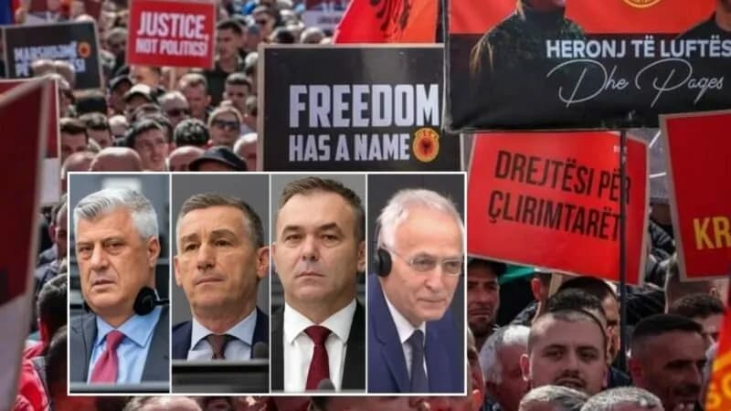Nesër protesta për drejtësi për ish krerët e UÇK-së në Hagë