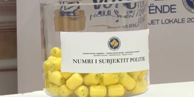Nis tërheqja e shortit për renditjen e partive në fletëvotime për zgjedhje