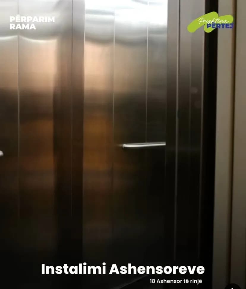 Prishtina po ngjitet më lart, Përparim Rama: Kemi instaluar 18 ashensorë të rinj në shërbim të qytetarëve