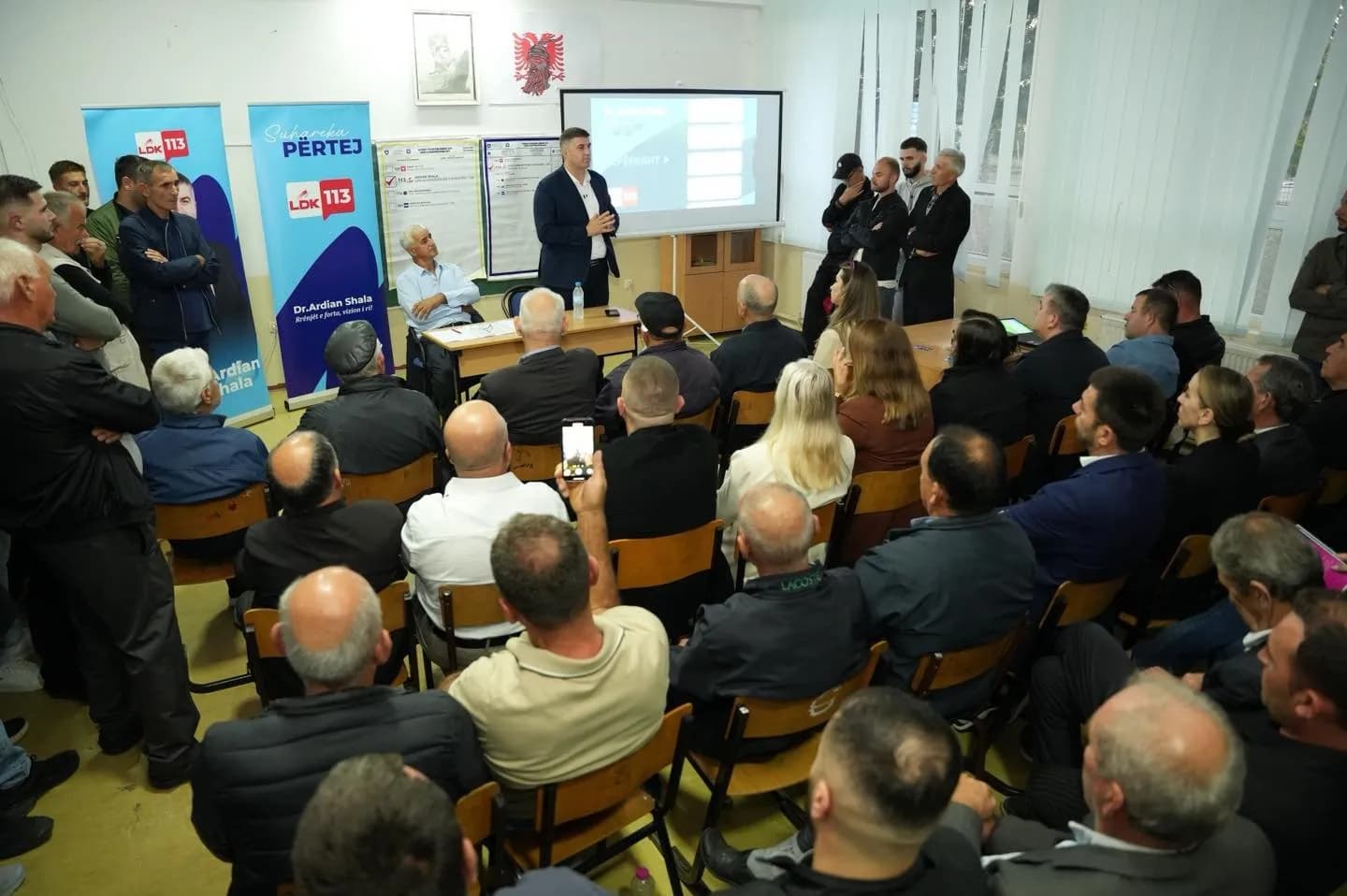 Shala takon banorët e fshatit Neperbisht: Ky fshat bujqësor do të lidhet me sistemin e ujitjes nga Radoniqi për t’i ndihmuar fermerët tanë