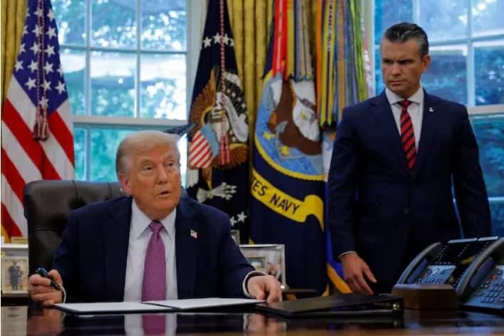 Trump urdhëron kthimin e Departamentit të Mbrojtjes në atë të Luftës së ShBA-së