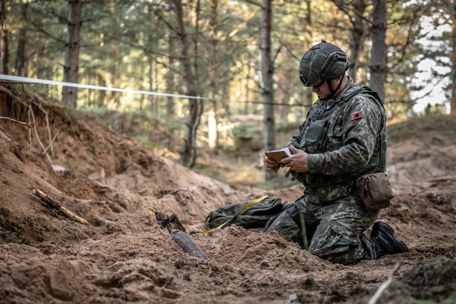 Ushtarë shqiptarë marrin pjesë në stërvitjen e NATO-s në Letoni