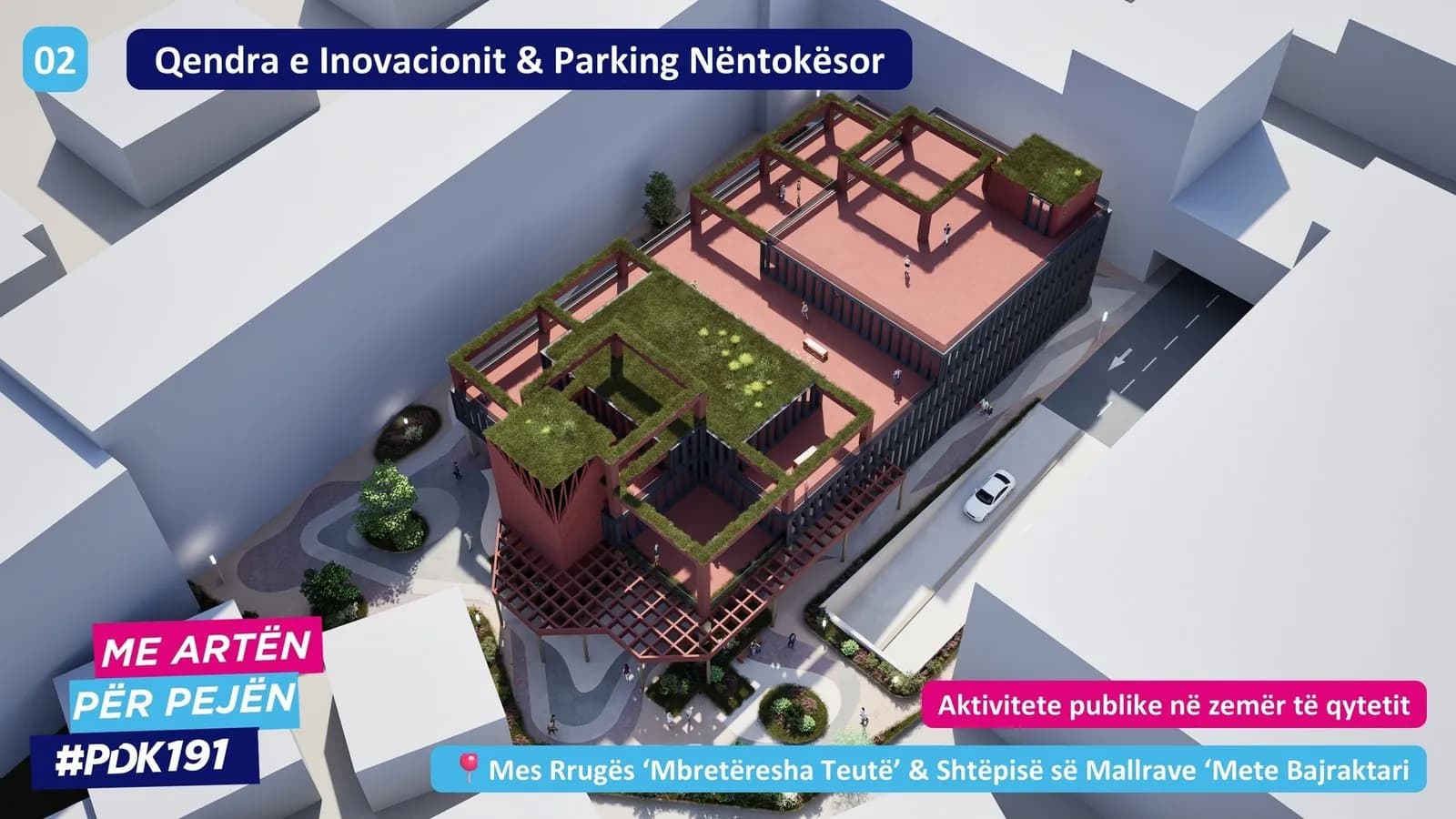 Vokshi-Nallbani publikon pamjet: Kështu do të duket Qendra e Inovacionit për të rinjtë në Pejë