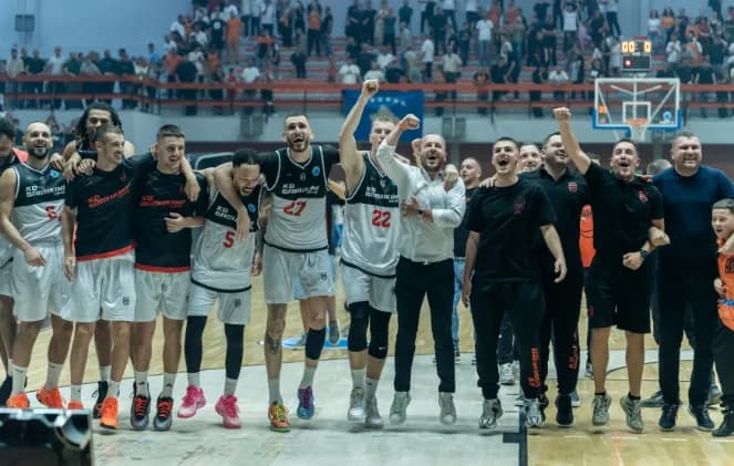 Bashkimit i ’’buzëqesh fati’’ kualifikohet për herë të parë në FIBA Europe Cup