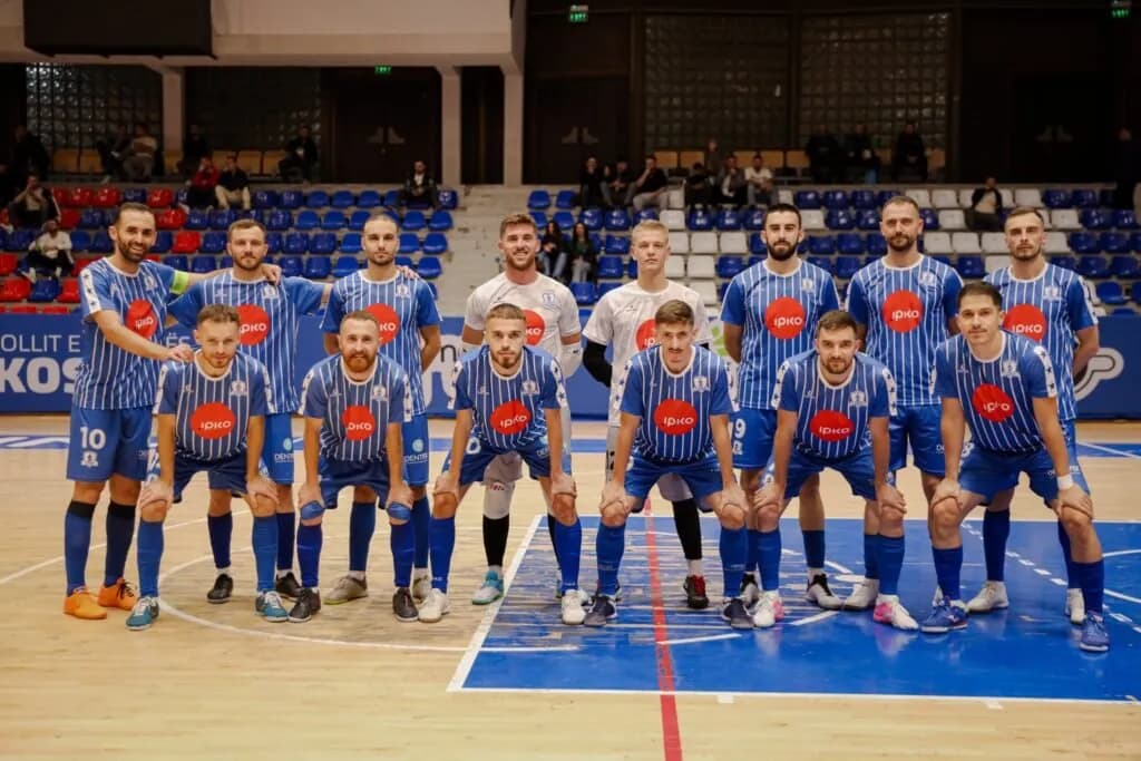 Historike: Prishtina 01 në mesin e 16 skuadrave më të mira në Europë në futsall