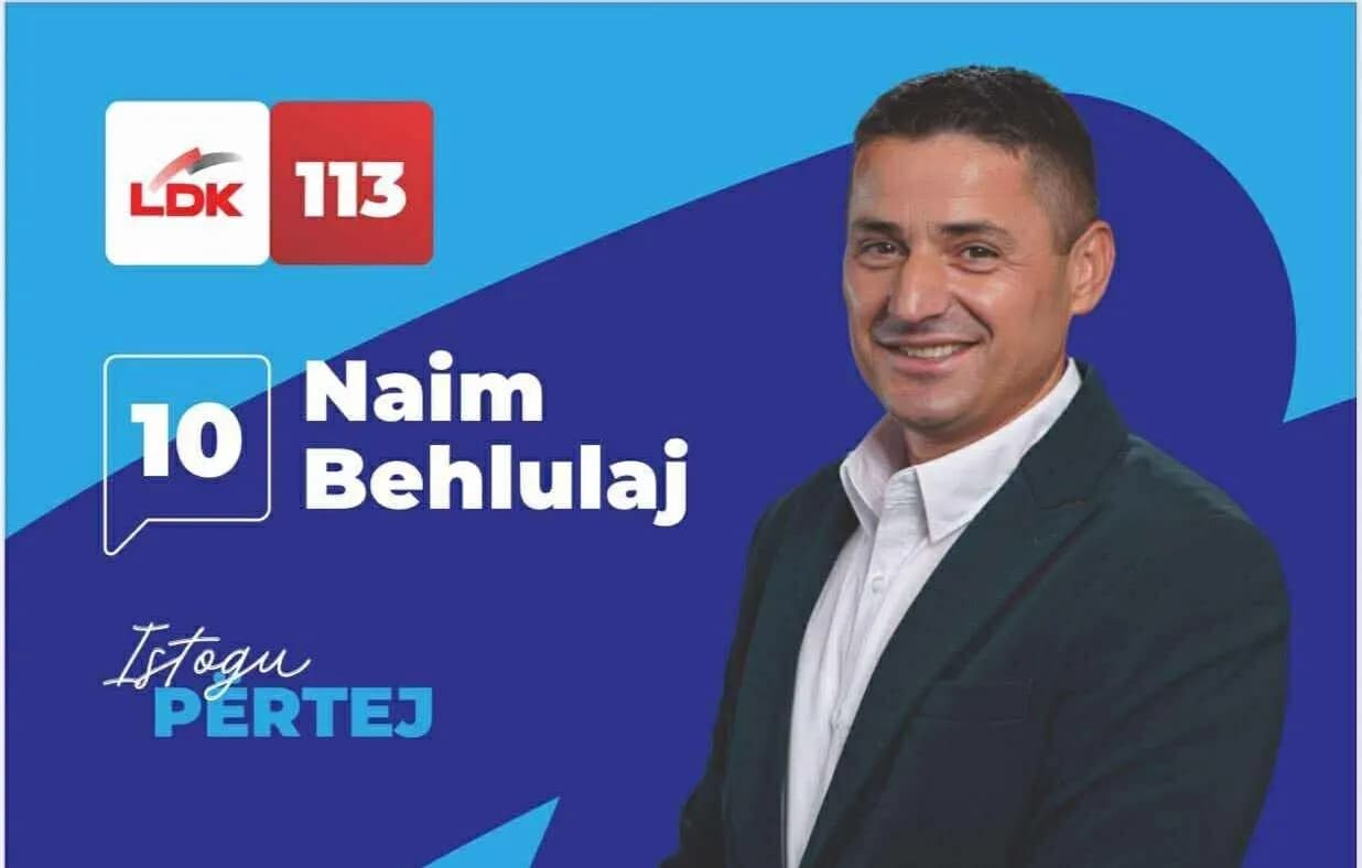 Naim Behlulaj, asambleisti më i votuar në Istog nga radhët e LDK-së