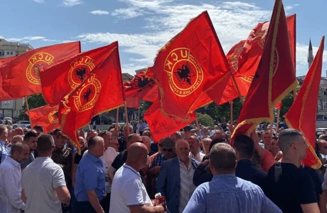 OVL-UÇK protestojnë me 16 nëntor para Asamblesë Parlamentare të Këshillit të Evropës në Strasburg