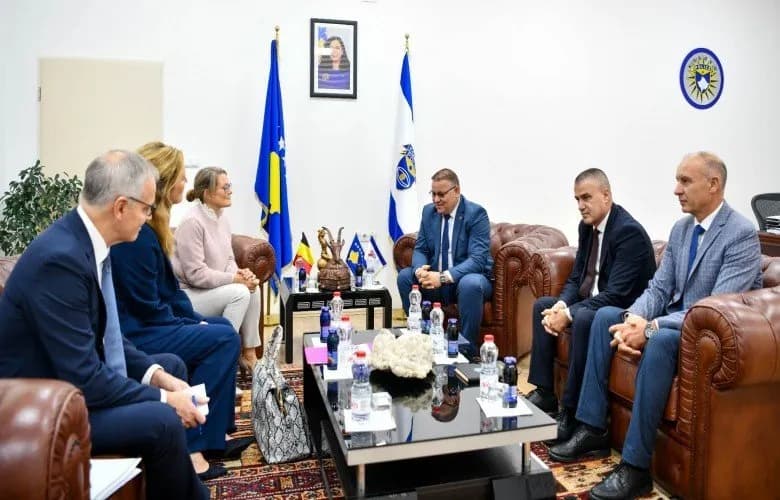 Policia e Kosovës e Belgjika forcojnë bashkëpunimin në luftën kundër krimit