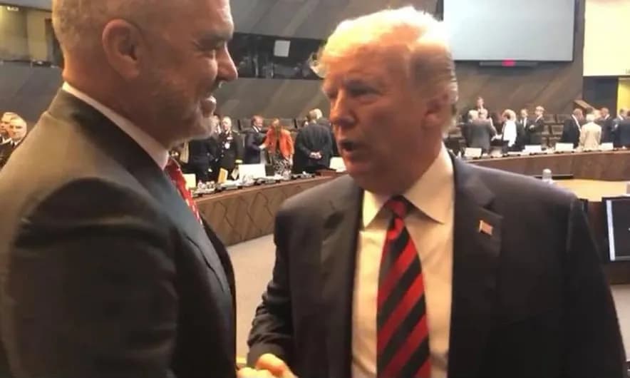 Shakaja për Donald Trump, Rama: U mërzita që u përdor për të sulmuar presidentin në SHBA