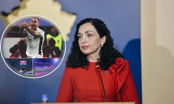 Vjosa Osmani: Shqiponjat fluturojnë lart! Urime djemve kuqezi për fitoren