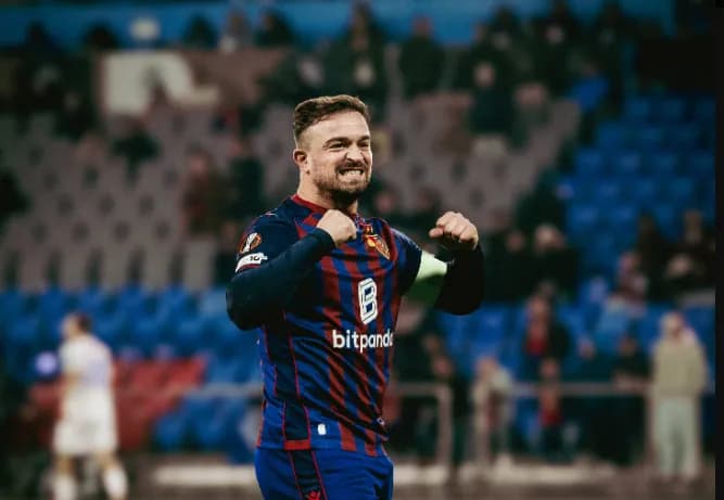 Dy gola e një asist nga Xherdan Shaqiri në fitoren e Baselit në Europa League