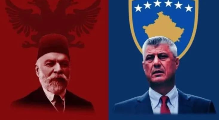 Endrit Thaçi uron festat e nëntorit, vendos krah për krah Ismail Qemalin dhe babain e tij