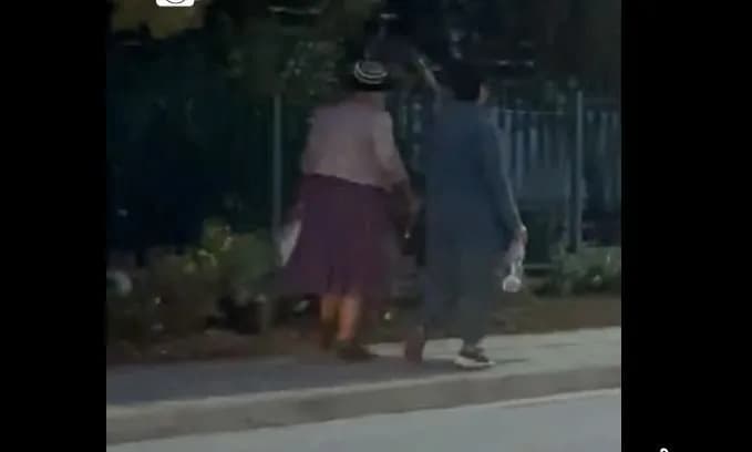 Ishte në arrest shtëpiak, shqiptari vishet si grua për të soditur natyrën (Pamje)