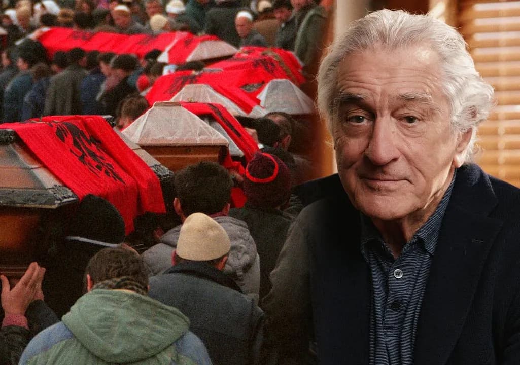 Legjenda e kinemasë, Robert De Niro pjesë e filmit ndërkombëtar për Reçakun dhe luftën në Kosovë