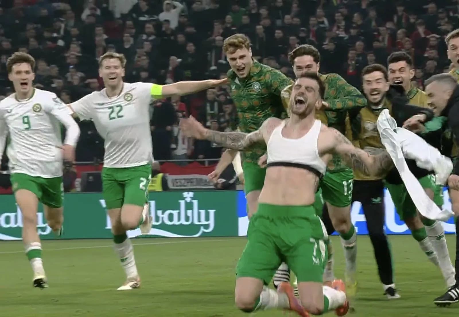 Në sekondat e fundit Irlanda realizon gol | Hungaria mbetet pa “Play Off”