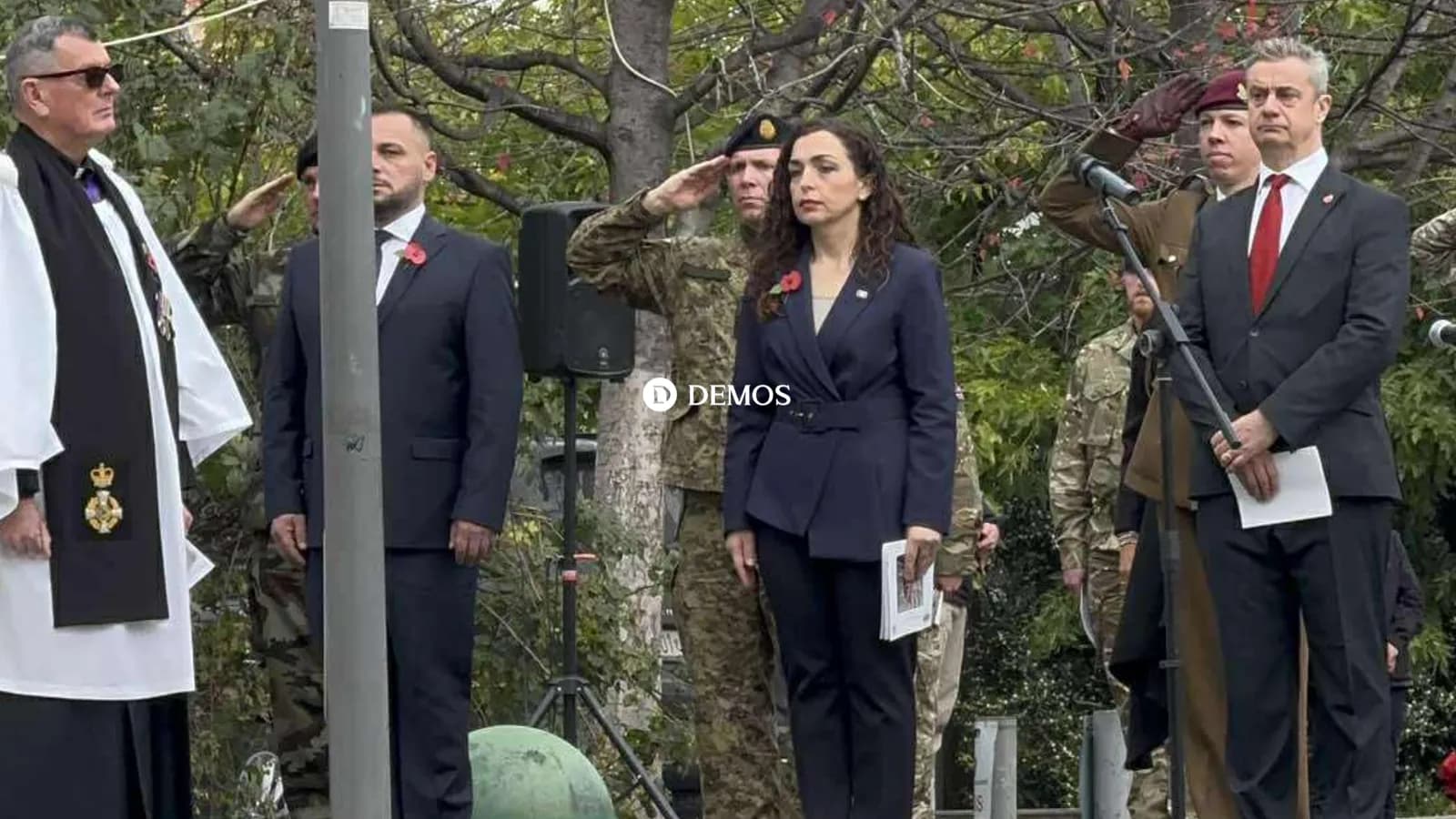Përvjetori i rënies së 14 ishtarëve britanikë gjatë misionit në Kosovë, mbahet ceremoni nderi në Prishtinë