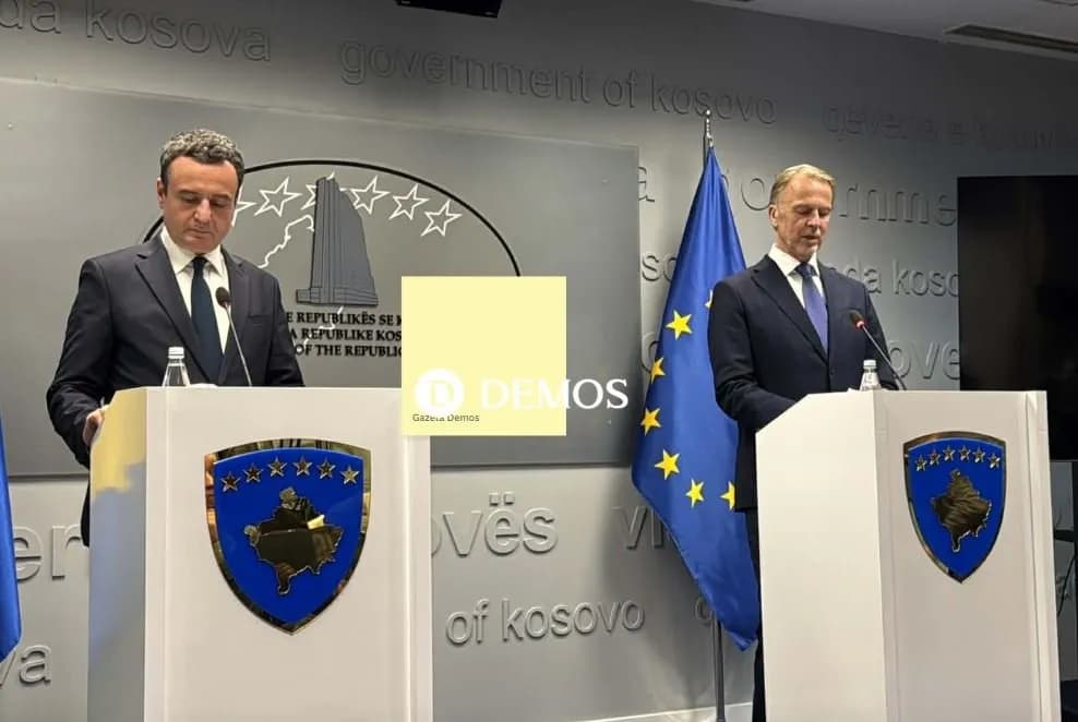 Raporti për Kosovën 2025 nga Komisioni Evropian, nis konferenca e Kurtit dhe ambasadorit Orav