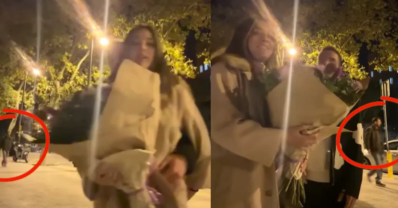 Shokohet çifti: Po bënin një video në rrugët e Barcelonës, papritur iu shfaqet Messi