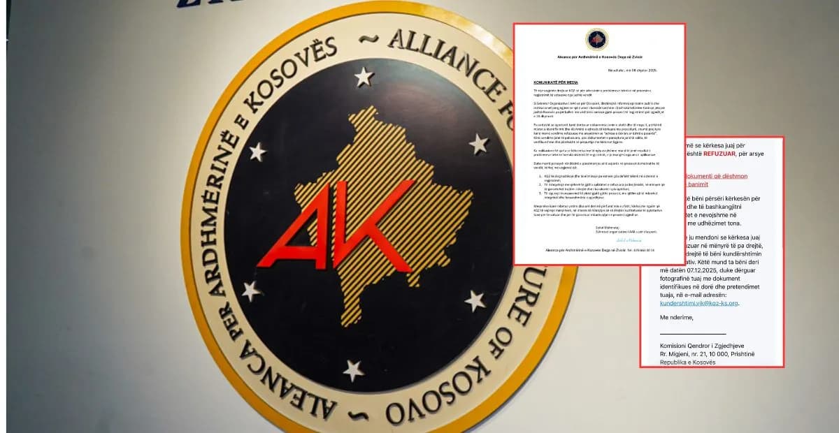 AAK i bën thirrje KQZ-së për adresimin e problemeve teknike në procesin e regjistrimit të votuesve nga diaspora