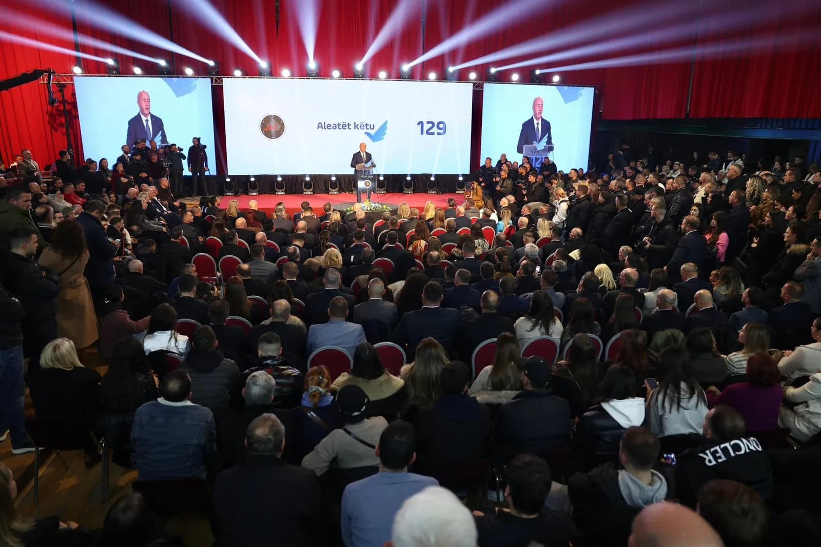 Haradinaj: Sonte krah Aleancës ishin mijëra të pranishëm, besim që bashkon, fuqi që rritet