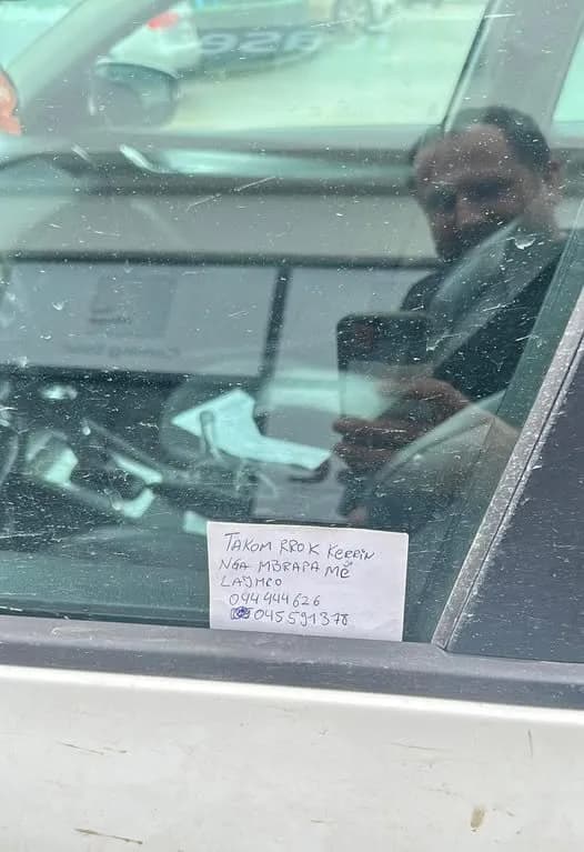 “I falur je, bravo për gjestin njerëzor”, humanisti kosovar e fal personin që ia rroku veturën dhe i la mesazh
