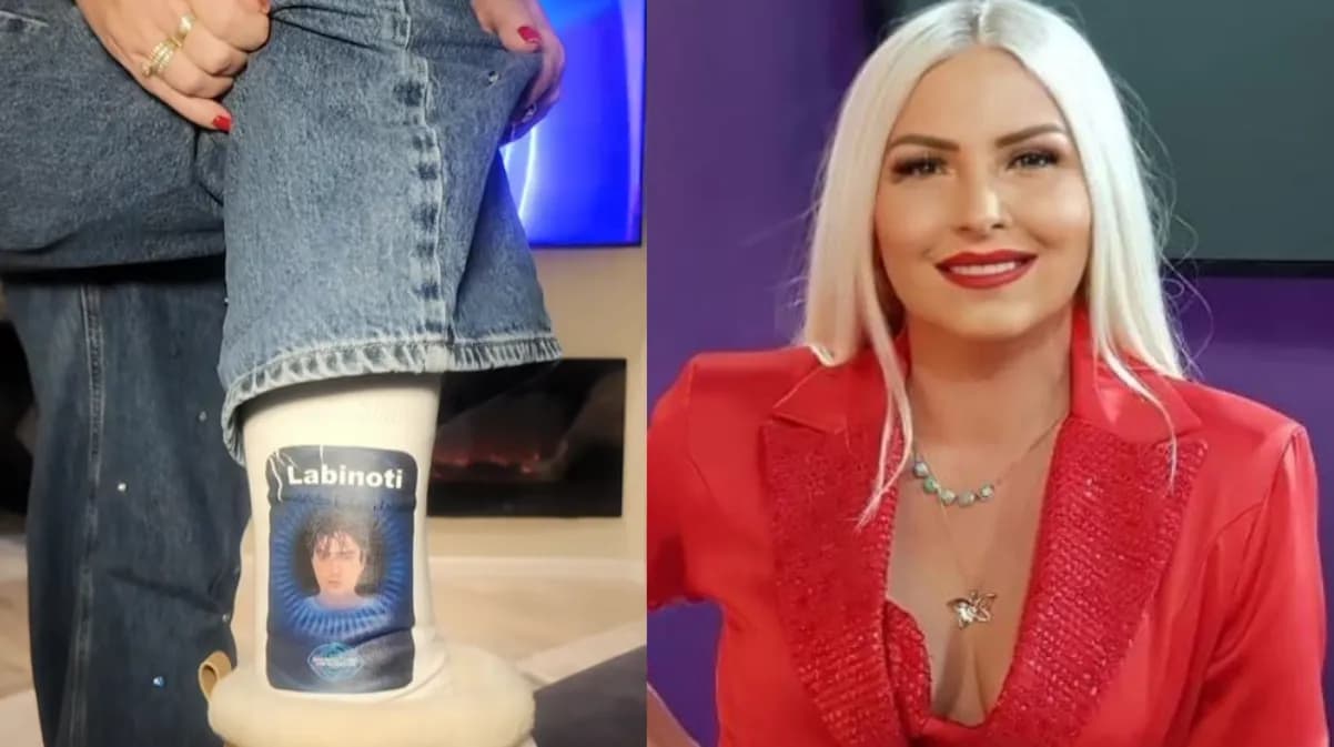 Idoli i Labit, Mihrije Braha vesh çorape me foto të tij, bën thirrje të shpëtohet nga nominimi