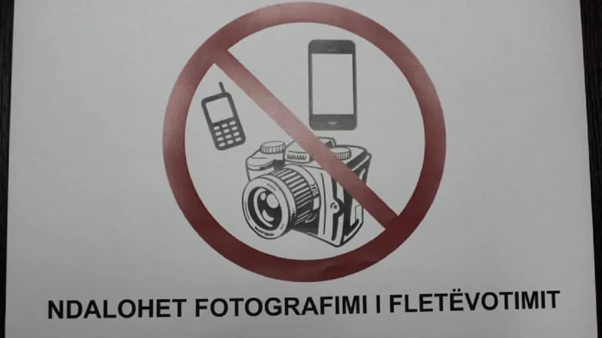 Incidenti në Suharekë: Votën e fotografoi dhe e postoi në rrjete sociale, intervistohet nga policia