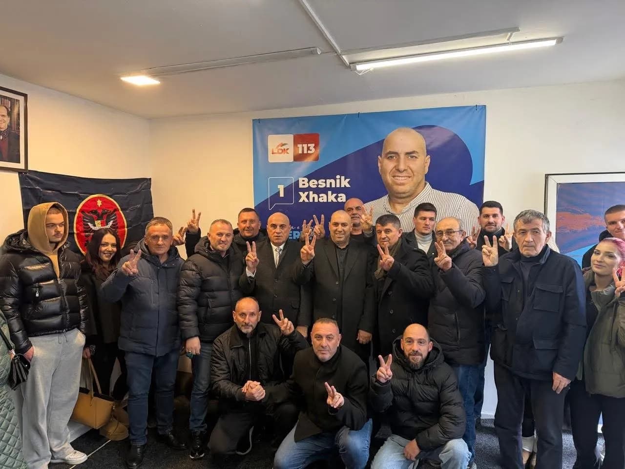 LDK në veri të Mitrovicës i jep përkrahje të fuqishme Fadil Gecit