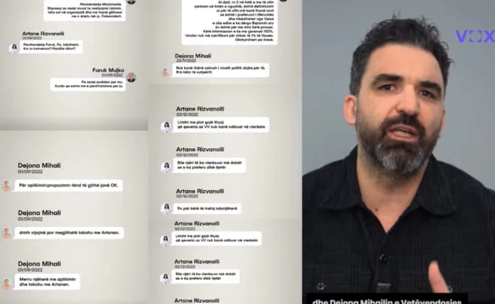 Mehmetaj i zbulon mesazhet nga telefoni i Mujkës se si Mihali dhe Rizvanolli e bënë Kryeshef të Ibër-Lepencit