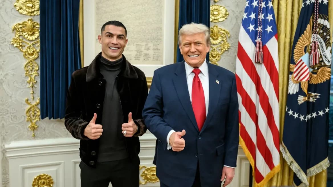 Trump merr telefonatë nga Ronaldo, nuk i ndal lëvdatat për yllin e futbollit: Nuk ka njeri më të mirë se ai