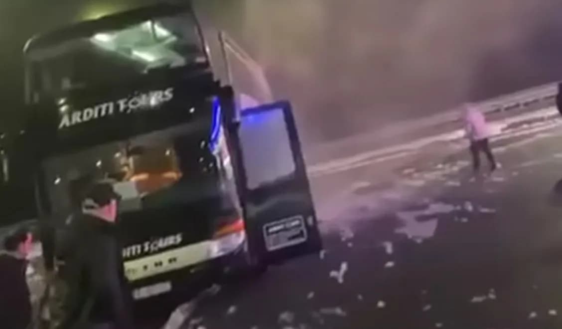 Digjet autobusi me udhtarë që po shkonte nga Kosova në Zvicër