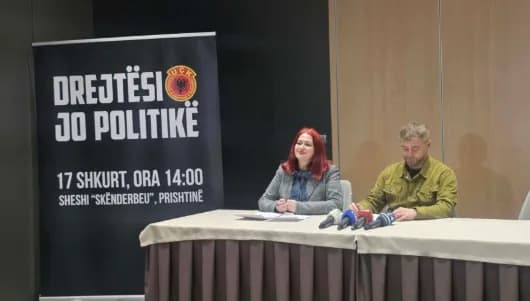 “Drejtësi, jo politikë”, protestë paqësore më 17 shkurt në mbrojtje të çlirimtarëve që po mbahen në Hagë