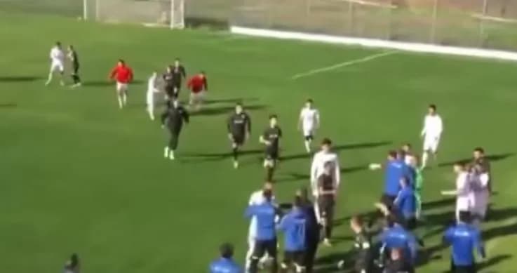 Eskalon në përleshje fizike, futbollistët e Llapit u rrahën me atë të skuadrës nga Kazakistani