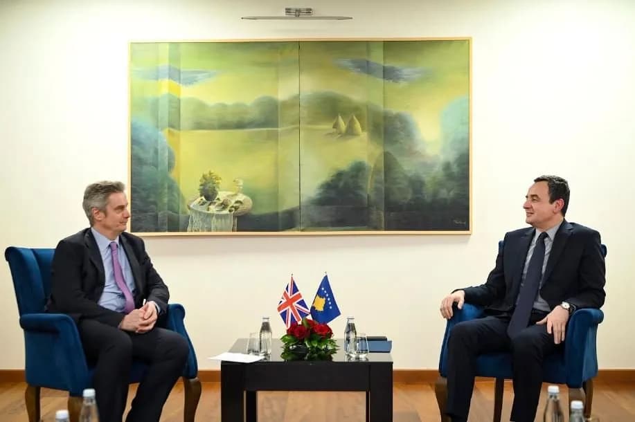 Kurti në takim me Hargreaves, pajtohen për krijim të shpejt të institucioneve të reja