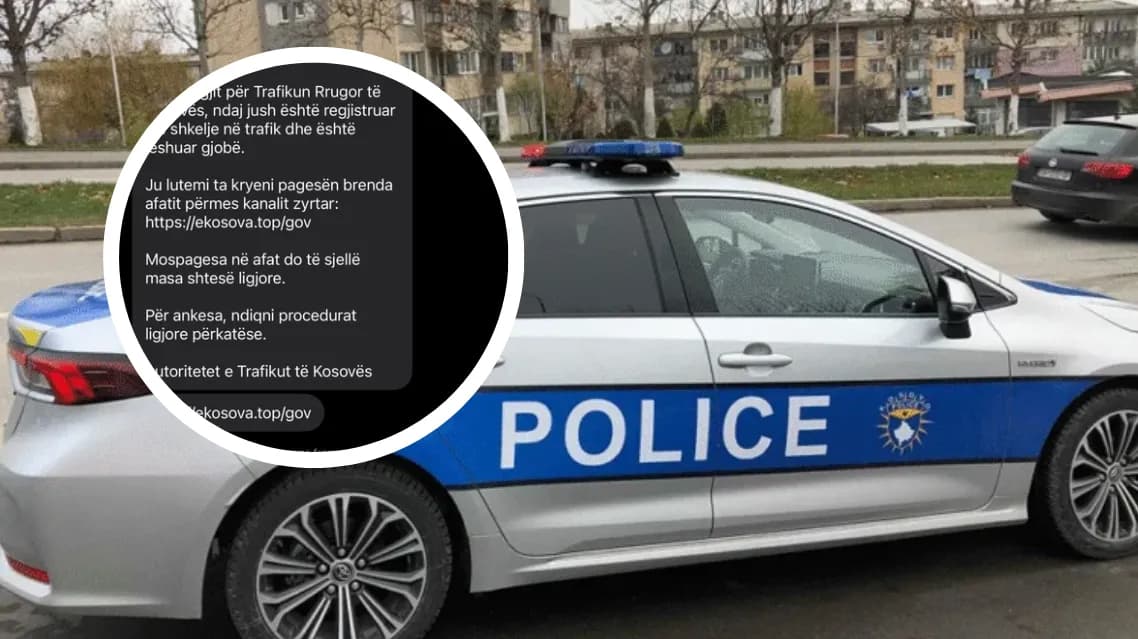 Mesazhet për gjoba trafiku, Policia: Janë të rreme, mos kryeni pagesa e mos jepni të dhëna personale