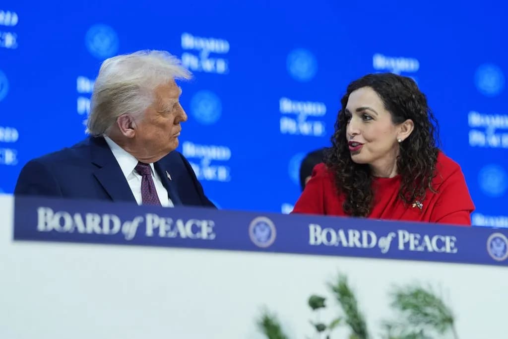 Osmani publikon foto me Trumpin: Aleanca me Amerikën është rruga e vetme