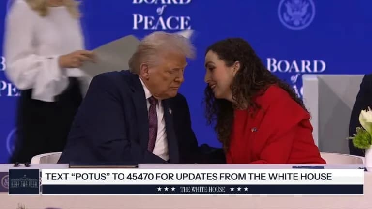 Osmani tregon çfarë i tha Trumpit sot në Davos dhe pse ajo ishte në ceremoni e jo Kurti – detaje