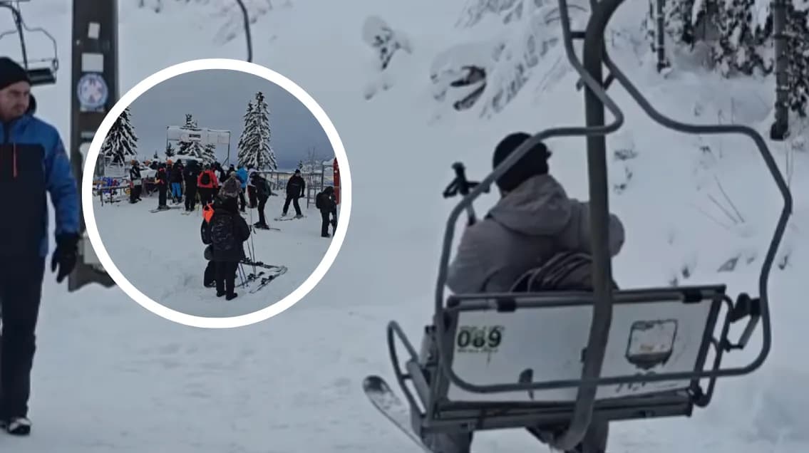 Pamje nga Brezovica: Hapet zyrtarish sezoni i skijimit në qendrën e skijimit