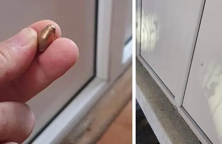 Plumbi qorr godet dritaren e një shtëpie në Prishtinë