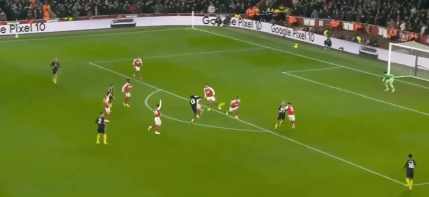 Wow! Dorgu realizon eurogol ndaj Arsenalit