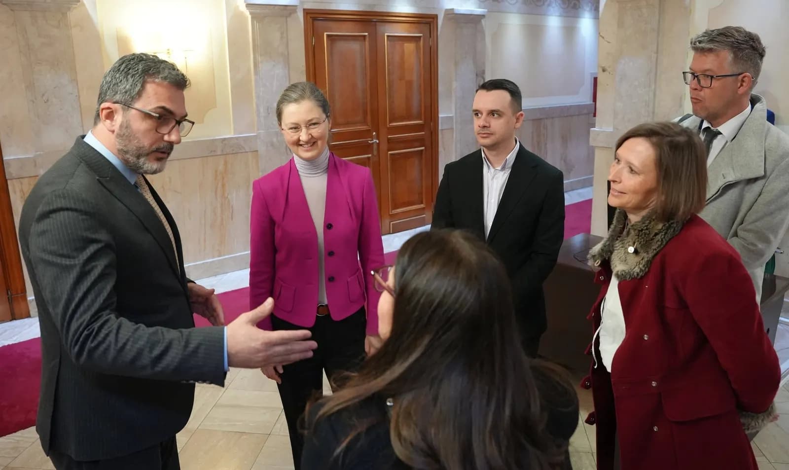 Delegacioni i BE-së vizitë në Parlament, diskutohet për zhvillimet e fundit në Kosovë