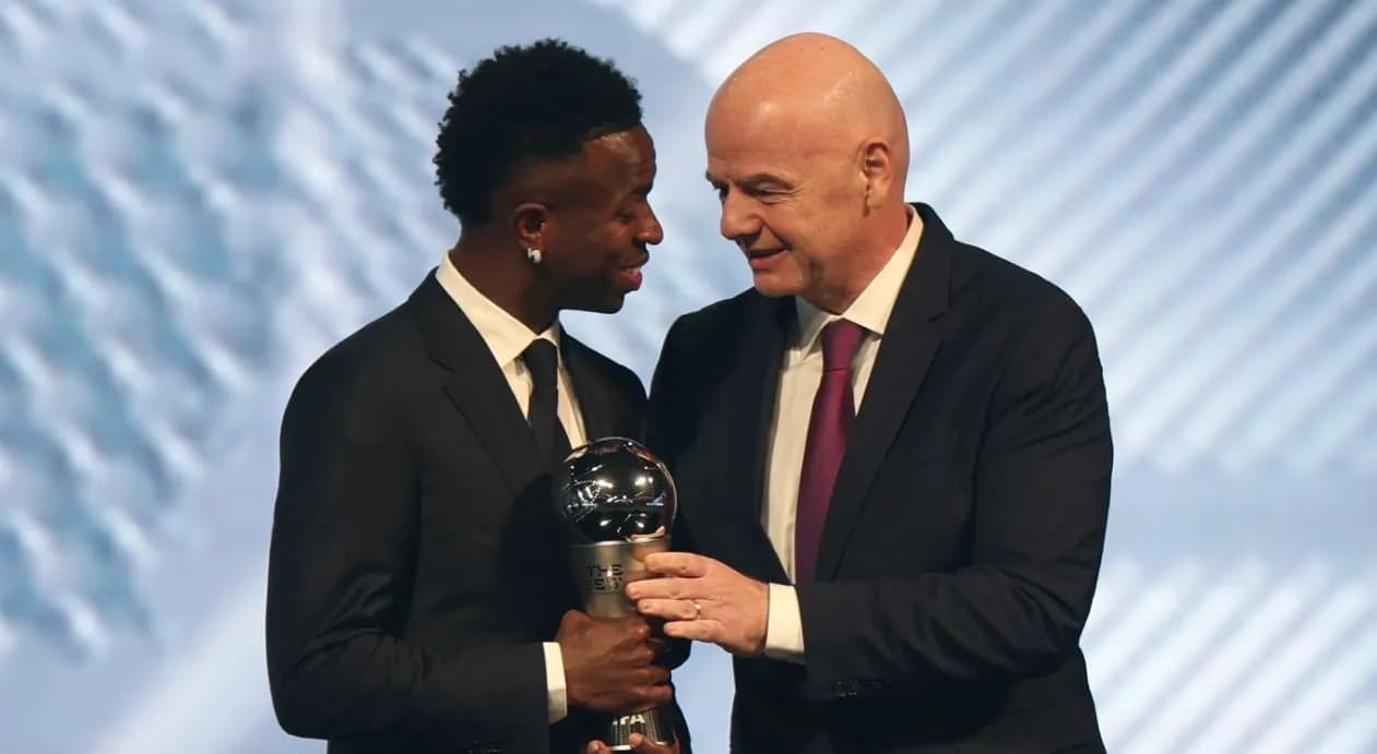 Infantino reagon për thirrjet raciste ndaj Vinicius Jr: U trondita dhe u pikëllova!