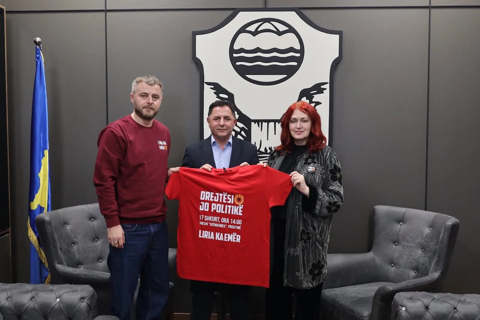 Kryetari i Malishevës i jep mbështetje Marshit “Drejtësi, jo politikë” më 17 shkurt