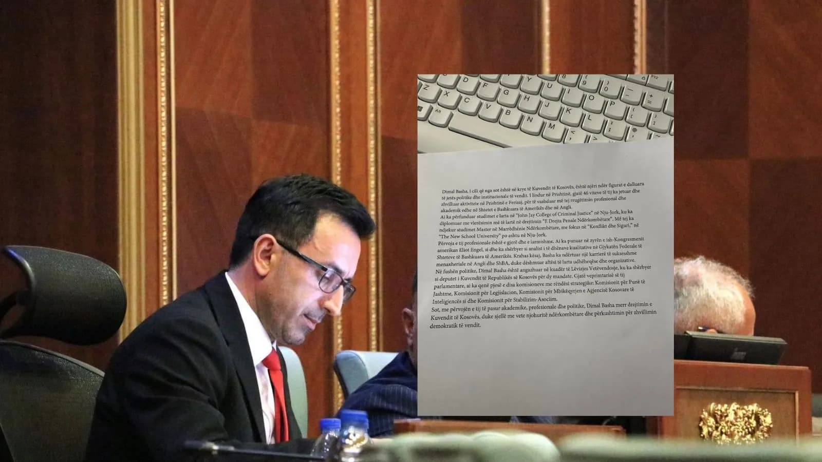 Ky është teksti për Dimal Bashën që gazetarja e RTK-së nuk pranoi të lexoj dhe e larguan nga puna
