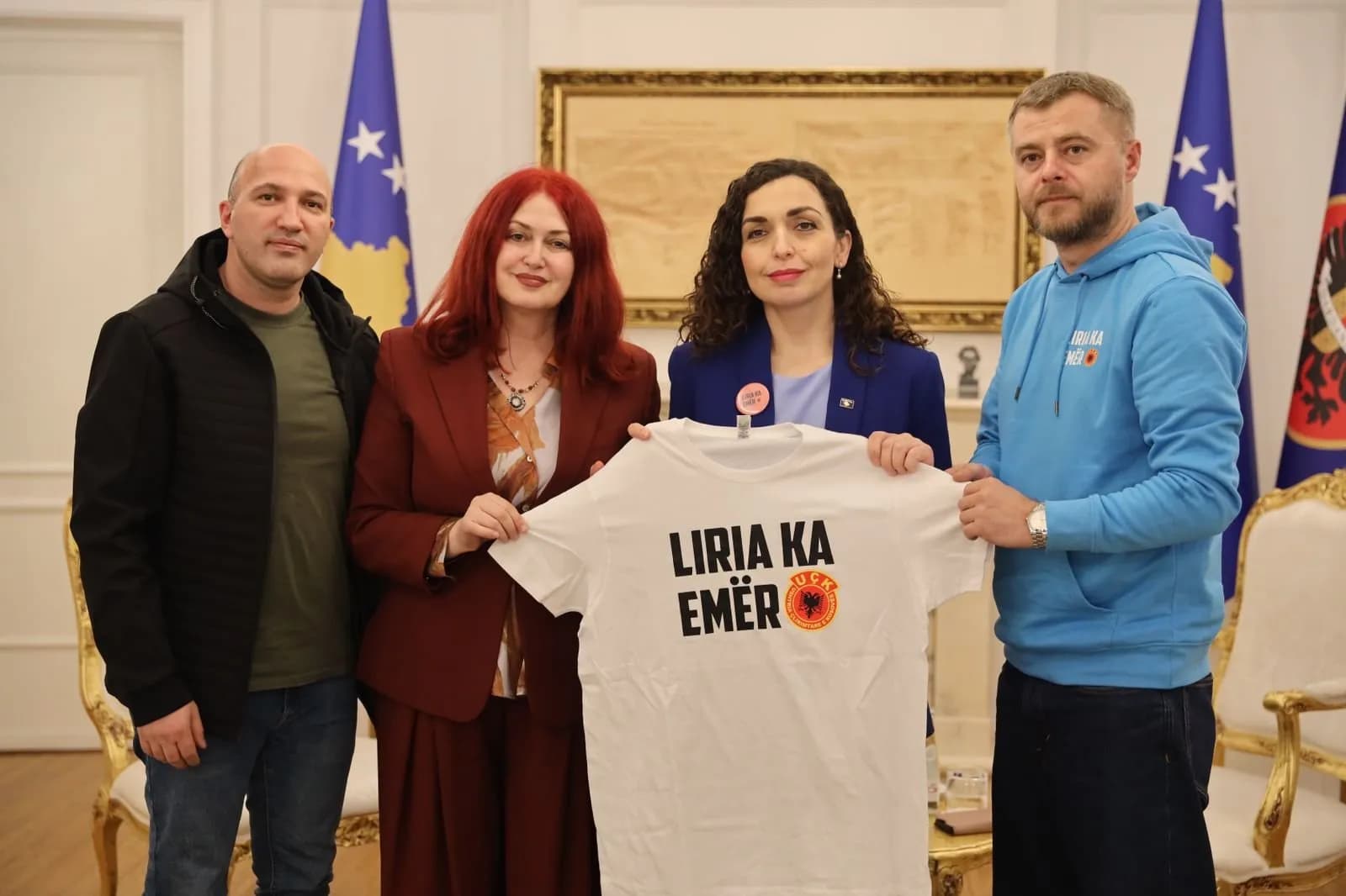 “Liria ka emër” merr përkrahjen edhe nga presidentja Osmani