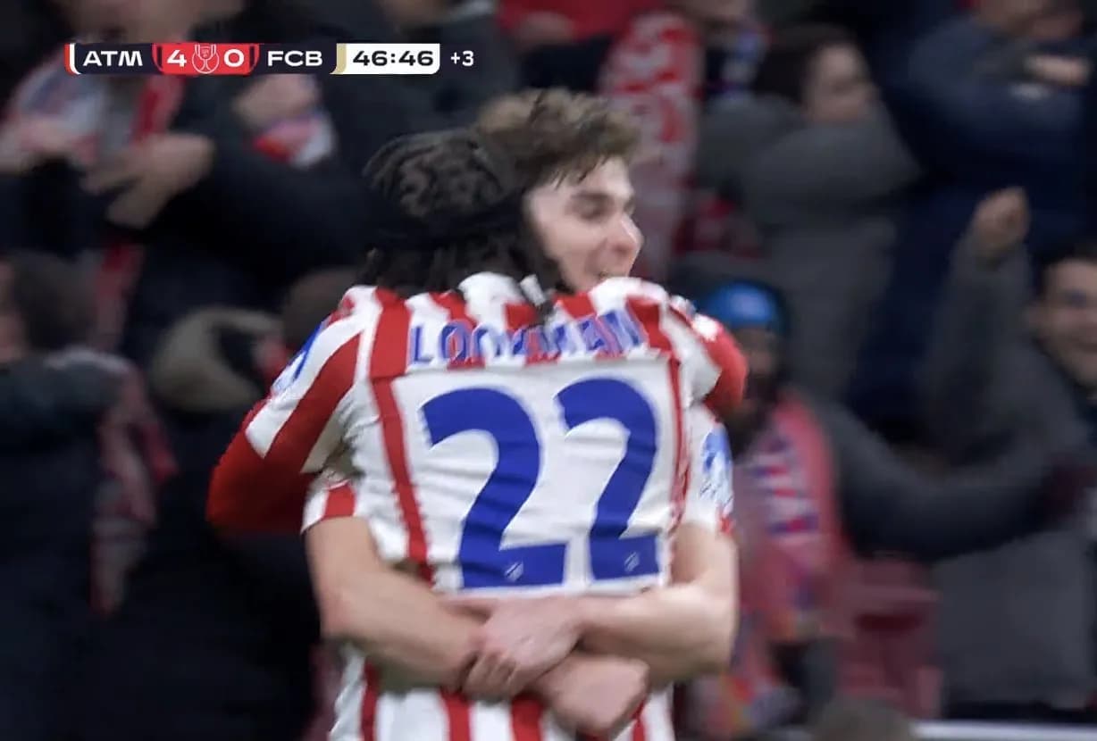 ”Masakër” në Madrid! Atletico bën ligjin, Barcelona vetëm spektatore